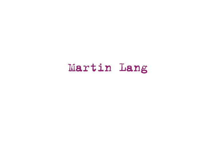 Martin Lang